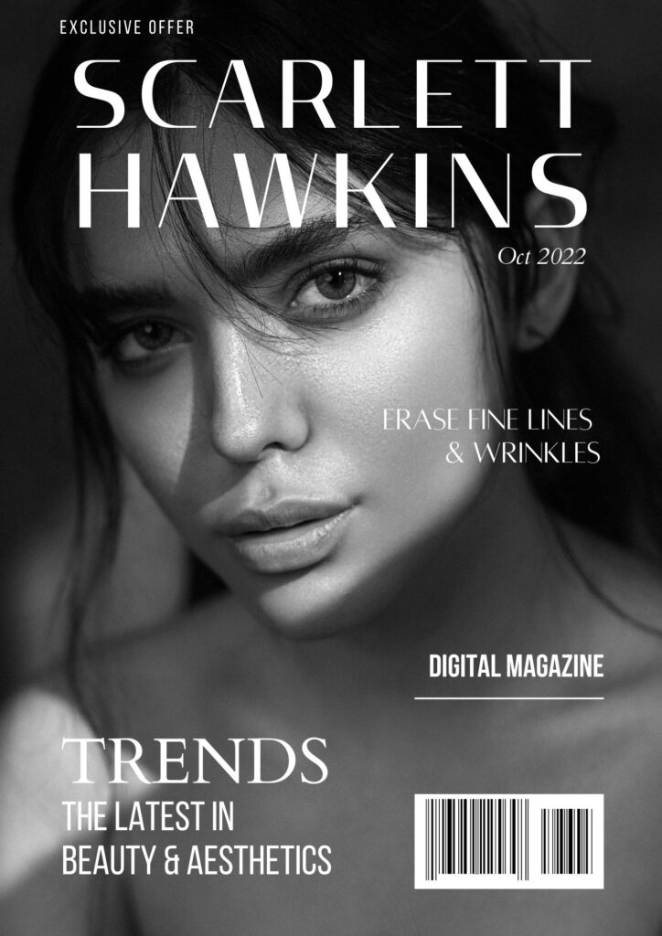 Scarlett Hawkins Digital Magazine cover